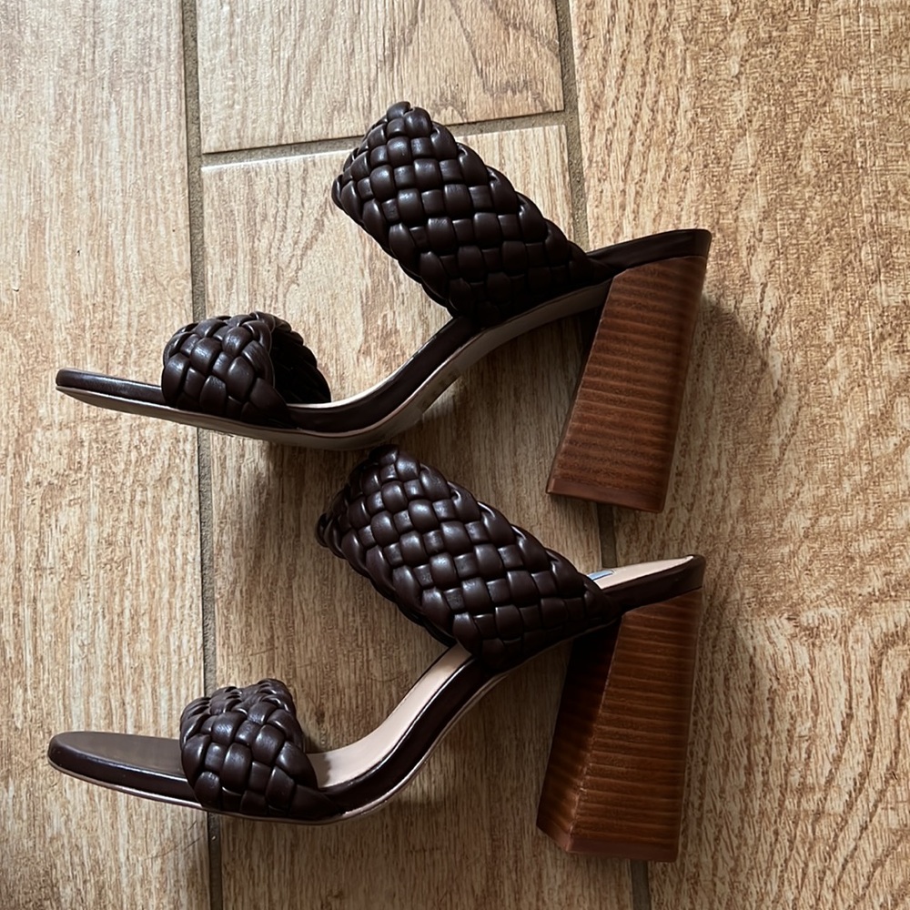 Steve Madden Tielo heeled sandal brown size 7.5